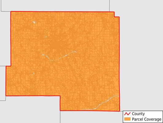 Prentiss County Mississippi GIS Parcel Data Download Coverage