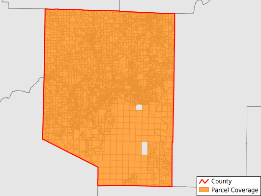 Pulaski County Missouri GIS Parcel Data Download Coverage
