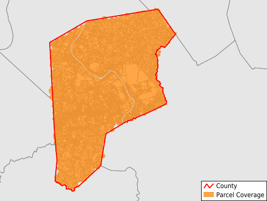 Putnam County West Virginia GIS Parcel Data Download Coverage