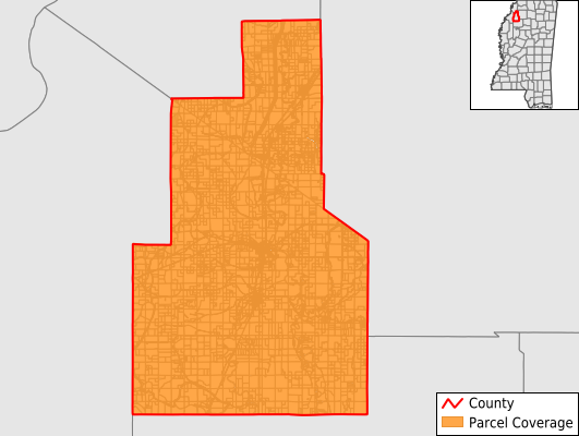 Quitman County Mississippi GIS Parcel Data Download Coverage