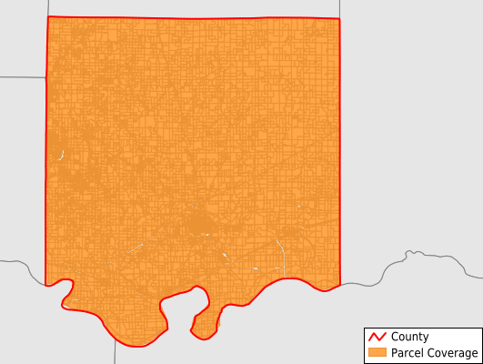 Ray County Missouri GIS Parcel Data Download Coverage
