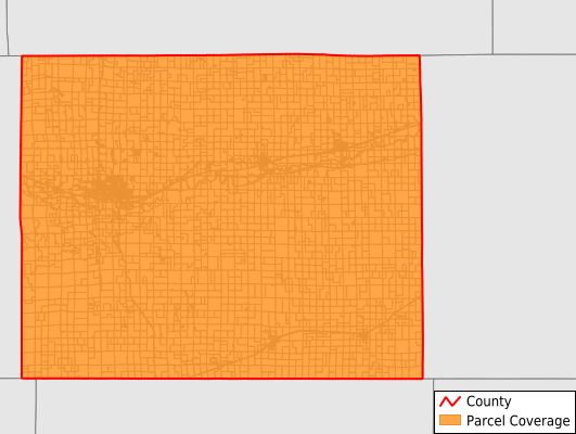 Red Willow County Nebraska GIS Parcel Data Download Coverage