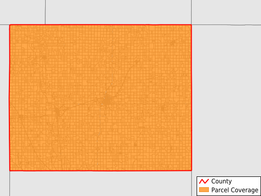 Republic County Kansas GIS Parcel Data Download Coverage