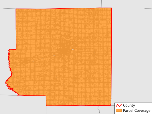 Richland County Illinois GIS Parcel Data Download Coverage