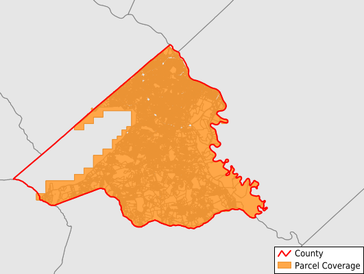 Richmond County Georgia GIS Parcel Data Download Coverage