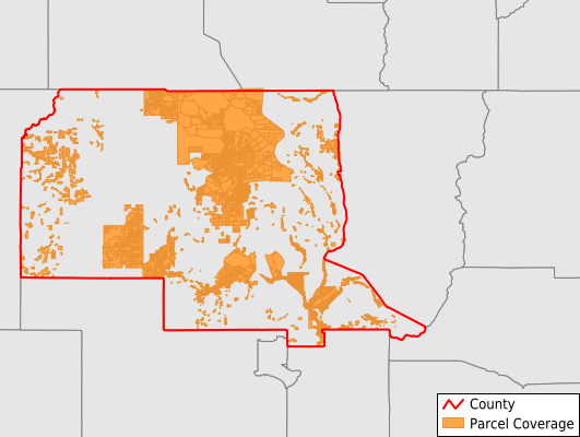 Rio Arriba County New Mexico GIS Parcel Data Download Coverage