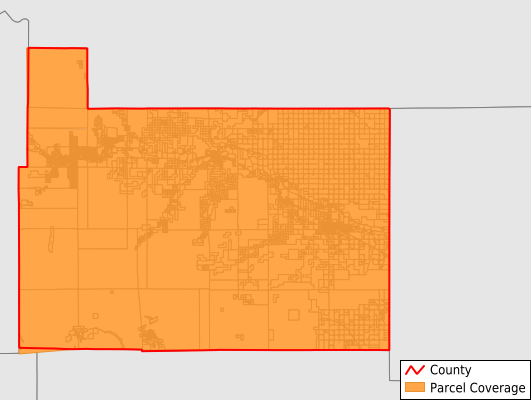 Rio Grande County Colorado GIS Parcel Data Download Coverage