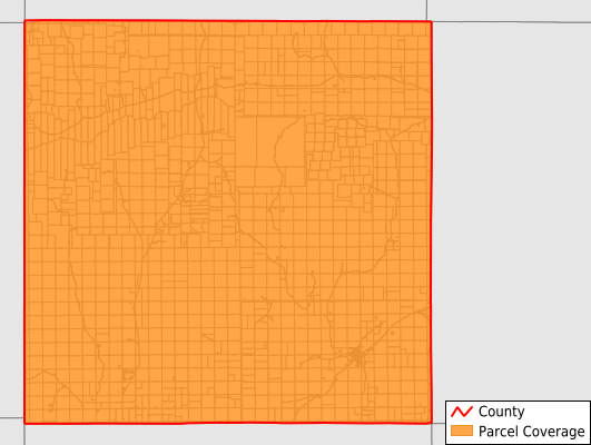 Roberts County Texas GIS Parcel Data Download Coverage
