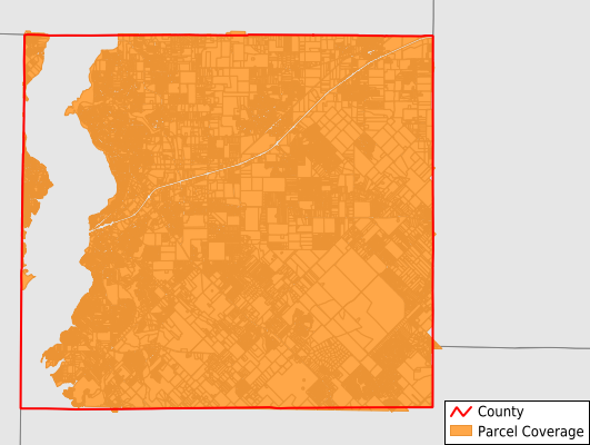 Rockwall County Texas GIS Parcel Data Download Coverage
