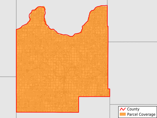 Roger Mills County Oklahoma GIS Parcel Data Download Coverage