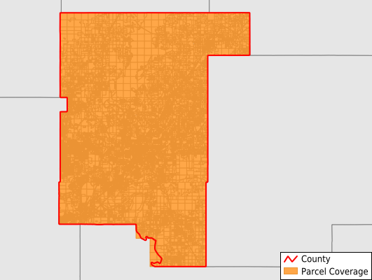 Rogers County Oklahoma GIS Parcel Data Download Coverage