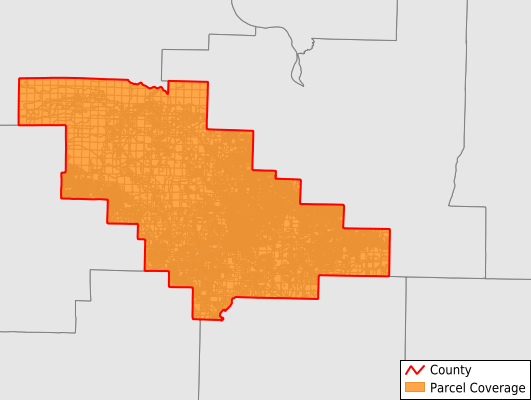 Saline County Arkansas GIS Parcel Data Download Coverage