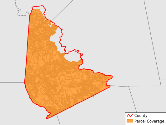 San Jacinto County Texas GIS Parcel Data Download Coverage
