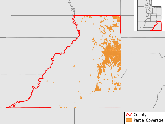 San Juan County Utah GIS Parcel Data Download Coverage