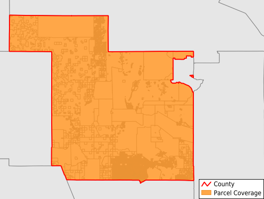 Sandoval County New Mexico GIS Parcel Data Download Coverage