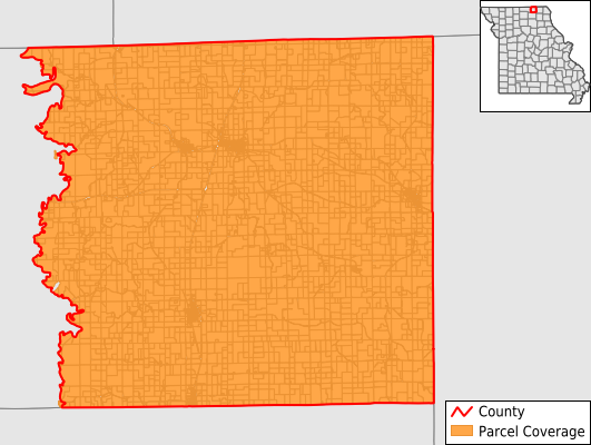 Schuyler County Missouri GIS Parcel Data Download Coverage