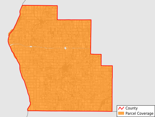 Scott County Illinois GIS Parcel Data Download Coverage