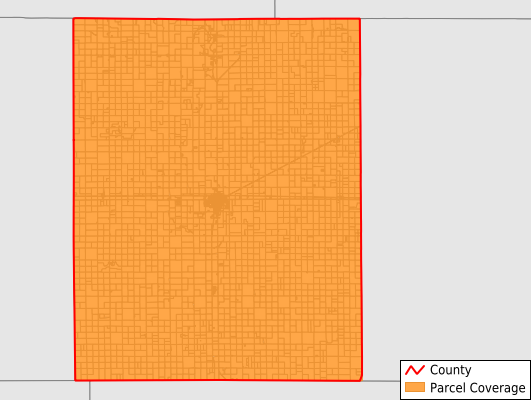 Scott County Kansas GIS Parcel Data Download Coverage