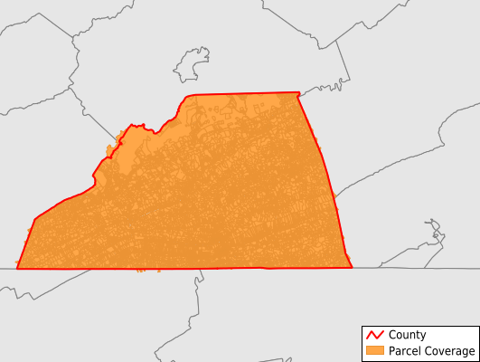 Scott County Virginia GIS Parcel Data Download Coverage
