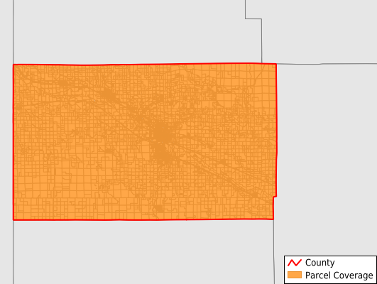Scotts Bluff County Nebraska GIS Parcel Data Download Coverage