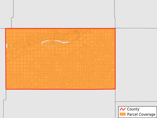 Sedgwick County Colorado GIS Parcel Data Download Coverage