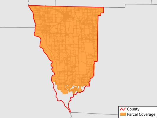 Seminole County Georgia GIS Parcel Data Download Coverage