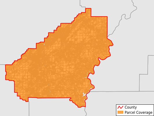 Shelby County Alabama GIS Parcel Data Download Coverage