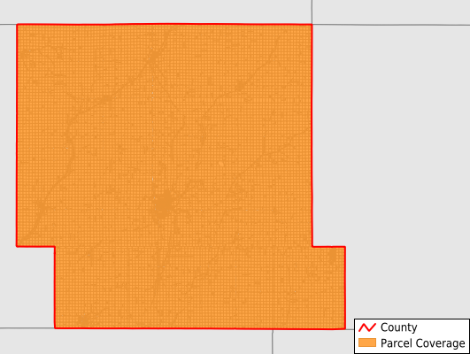 Shelby County Iowa GIS Parcel Data Download Coverage