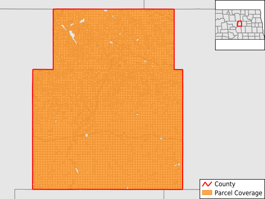 Sheridan County North Dakota GIS Parcel Data Download Coverage