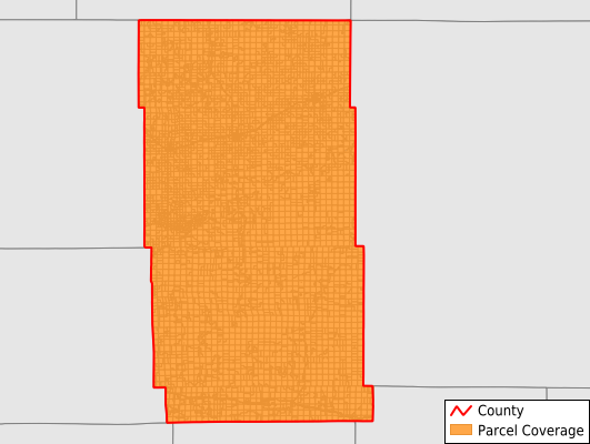 Sheridan County Nebraska GIS Parcel Data Download Coverage
