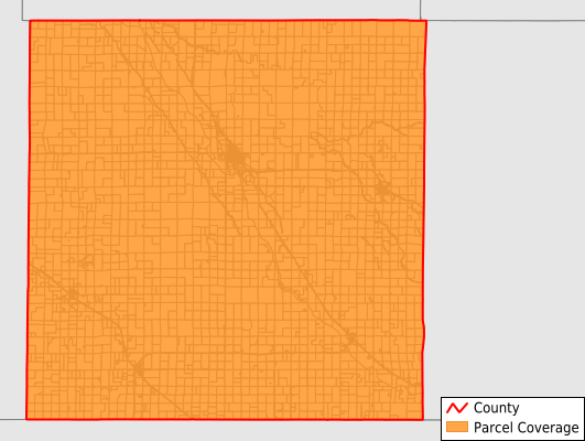 Sherman County Nebraska GIS Parcel Data Download Coverage