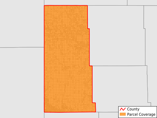 Sioux County Nebraska GIS Parcel Data Download Coverage