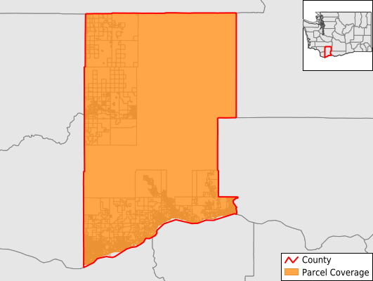 Skamania County Washington GIS Parcel Data Download Coverage