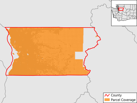 Snohomish County Washington GIS Parcel Data Download Coverage