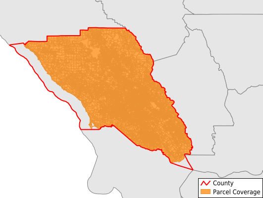Sonoma County California GIS Parcel Data Download Coverage