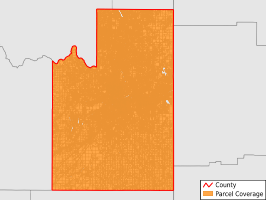 Spokane County Washington GIS Parcel Data Download Coverage
