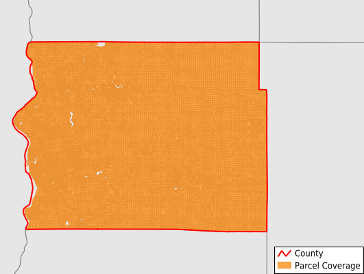 St. Croix County Wisconsin GIS Parcel Data Download Coverage