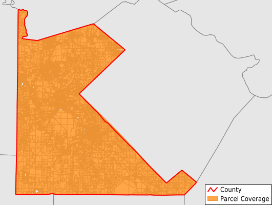 St. Francois County Missouri GIS Parcel Data Download Coverage