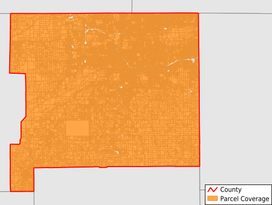 St. Joseph County Indiana GIS Parcel Data Download Coverage