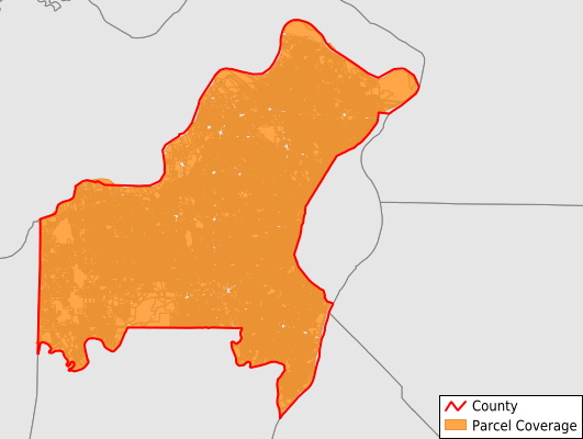 St. Louis County Missouri GIS Parcel Data Download Coverage