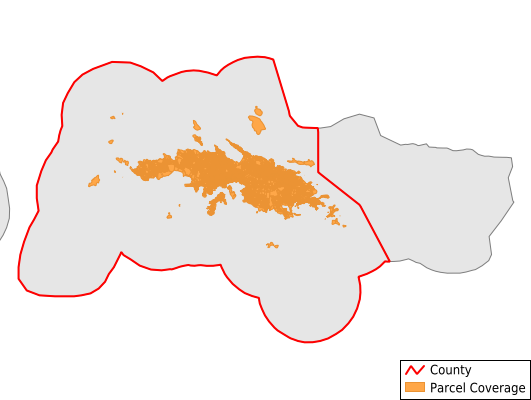 St. Thomas Island United States Virgin Islands GIS Parcel Data Download Coverage