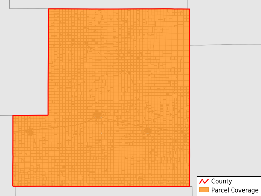 Stafford County Kansas GIS Parcel Data Download Coverage