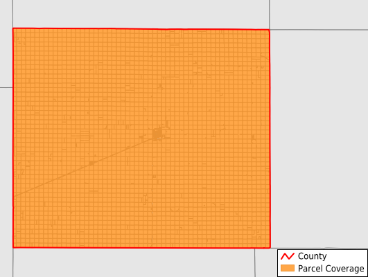 Stanton County Kansas GIS Parcel Data Download Coverage