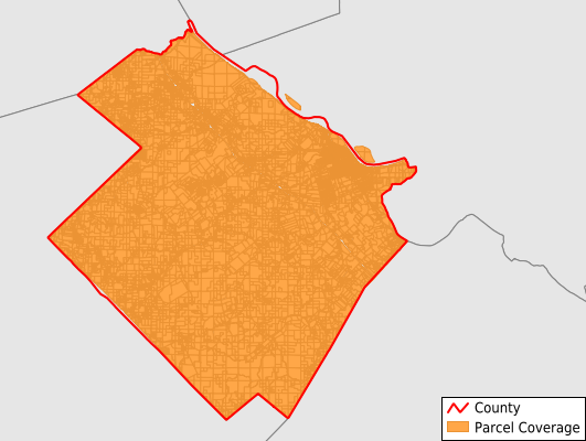Ste. Genevieve County Missouri GIS Parcel Data Download Coverage