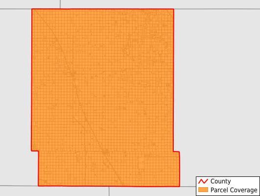Steele County North Dakota GIS Parcel Data Download Coverage