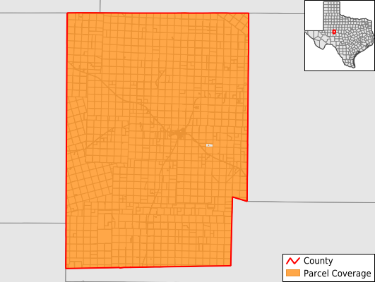 Sterling County Texas GIS Parcel Data Download Coverage