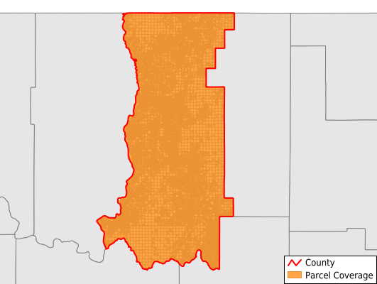 Stevens County Washington GIS Parcel Data Download Coverage