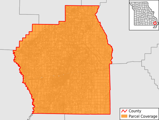 Stoddard County Missouri GIS Parcel Data Download Coverage