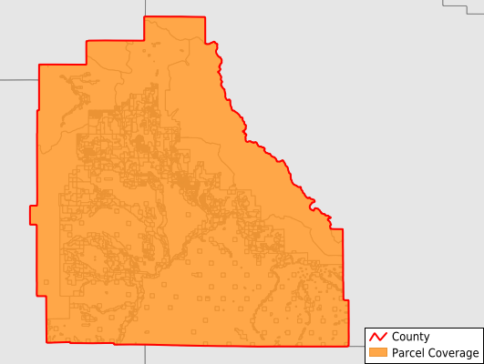 Sublette County Wyoming GIS Parcel Data Download Coverage