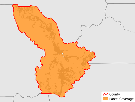 Summit County Colorado GIS Parcel Data Download Coverage